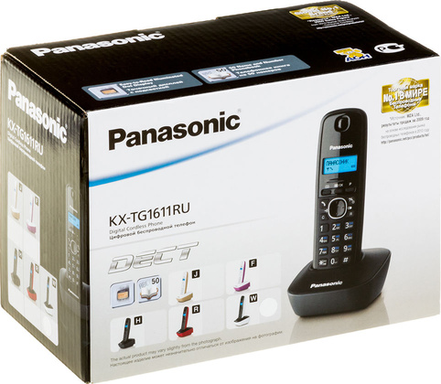 Радиотелефон Panasonic KX-TG1611RUW