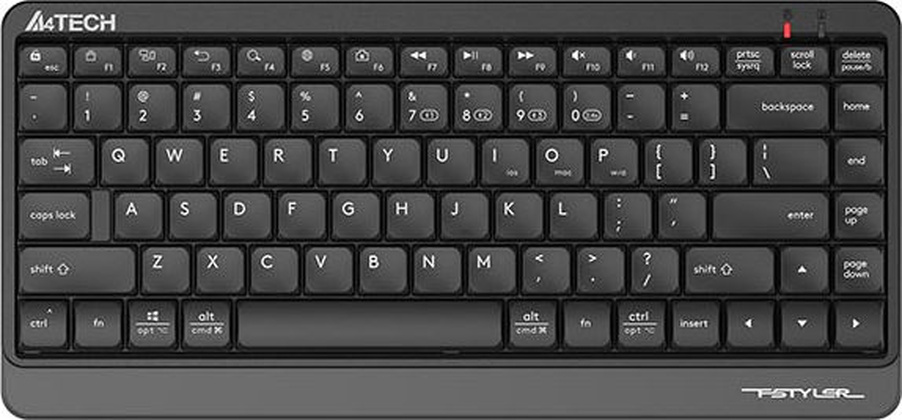 Клавиатура A4Tech "Fstyler FBK11", <Black/Grey>; USB