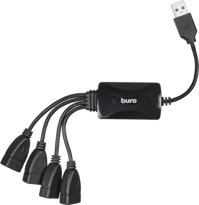 Разветвитель USB BURO BU-HUB4-0.3-U2.0