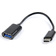 Переходник USB Type-С --> USB 2.0 OTG "Gembird" [A-OTG-CMAF2-01] <Black>