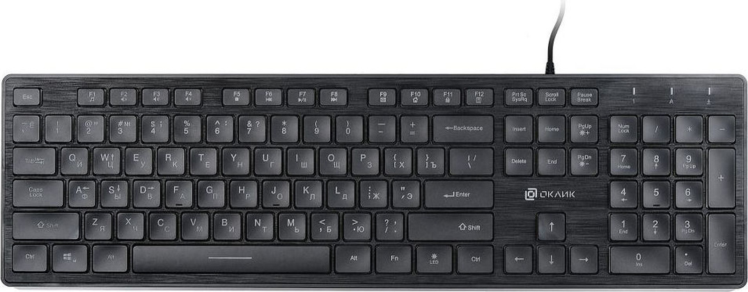 Клавиатура Oklick [550ML] <Black>, USB