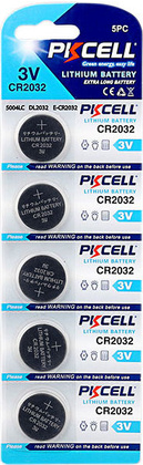 Батарейка PKCELL CR2032-5B CR2032