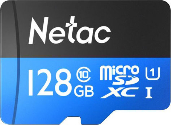 Карта памяти microSDXC 128 Гб Netac (P500) Class 10 (UHS-I)