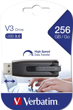 Накопитель USB 3.0 256 Гб Verbatim SnG V3
