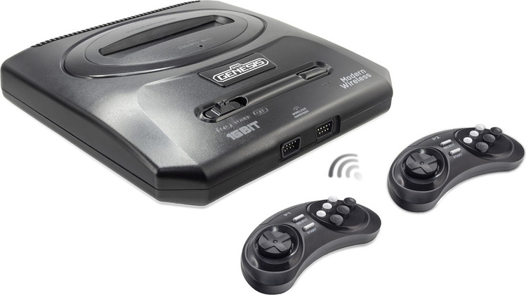 Игровая консоль "Retro Genesis" [ConSkDn78] <Black> Modern Wireless + 170 игр