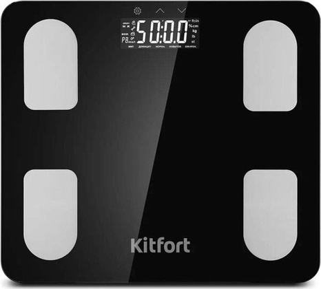 Весы напольные "Kitfort" [КТ-822] <Черный>