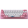 Клавиатура Akko "ACR59, RGB Acrylic, Tokyo (Jelly Pink)", <White/Pink>; USB