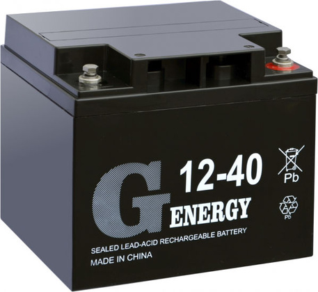 Аккумуляторная батарея для ИБП 12V 40Ah "G-energy" [12-40]