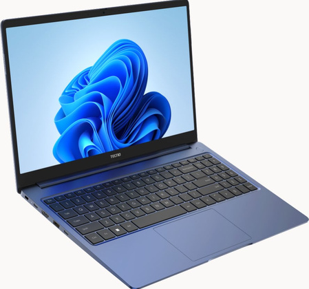 Ноутбук 15" Tecno Megabook T1 i5-1035G1,16Gb,512Gb,UHD G1,FHD,IPS,WinH,Blue