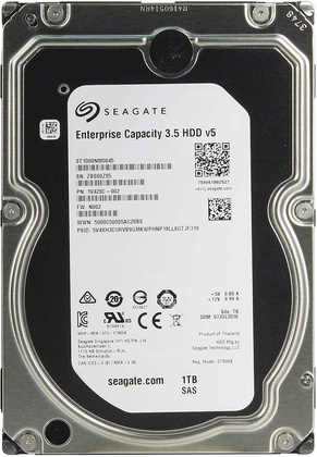 Жесткий диск SAS -1TB Seagate ST1000NM0045; 3.5"; 7200rpm; 128Mb; SAS3