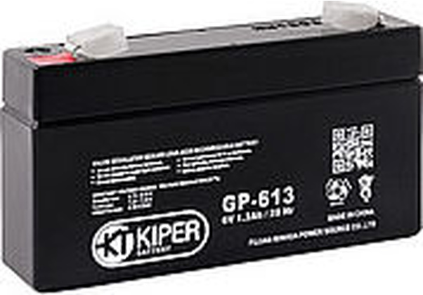 Аккумулятор Kiper GP-613 1 300 мАч