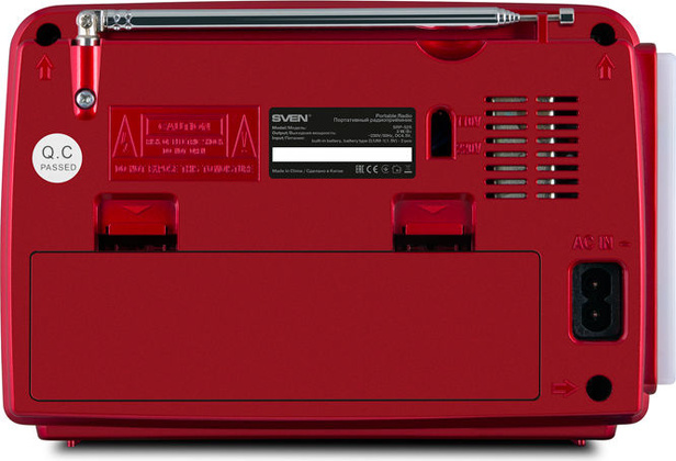 Радиоприемник "SVEN" [SRP-525] <Red>