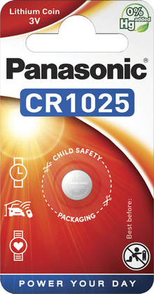 Батарейка Panasonic СR-1025ЕL/1BP CR1025