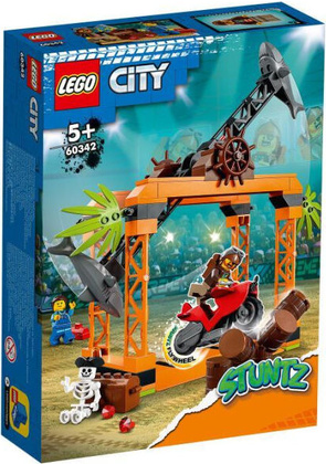 Конструктор "Lego" City Трюковое испытание Нападение акулы [60342]