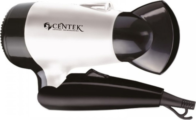 Фен для волос "Centek" [CT-2231] <Black/White>