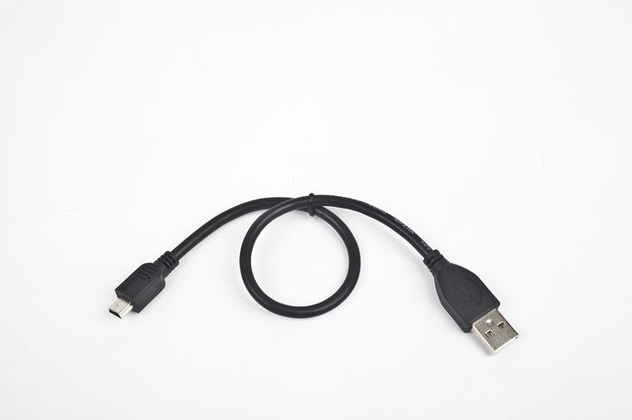 Кабель USB A - mini USB B  5pin (0.3m) "Gembird" [CCP-USB2-AM5P-1]
