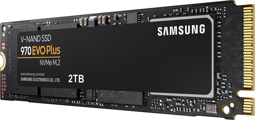 Накопитель SSD M.2 PCI Exp. 3.0 x4 - 2TB Samsung 970 EVO Plus [MZ-V7S2T0BW]