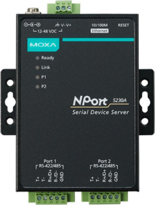 Переходник MOXA NPort 5230A, 2 Port RS-422/485 в Ethernet
