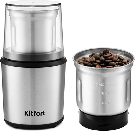 Кофемолка "Kitfort" [KT-757] <Steel>