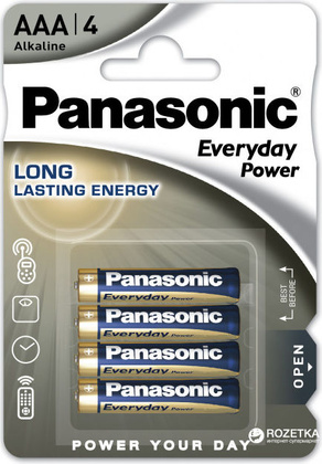 Батарейка Panasonic LR03REE/4BR AAA (LR03)