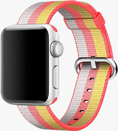 Ремешок для Apple Watch 42/44mm "Miru" SN-02 [4047] <Red>