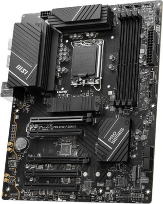 Мат.плата MSI PRO B760-P II (Intel B760), ATX, DDR4, DP/HDMI [S-1700]