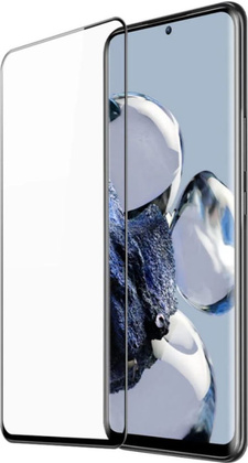 Защитное стекло "DuxDucis" для Realme C30/Realme Narzo 50i [9D TempeRed Glass] <Black>