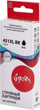 Струйный картридж Sakura [SI6472B001] для Canon PIXMA G5440/5540/6340 <Black>