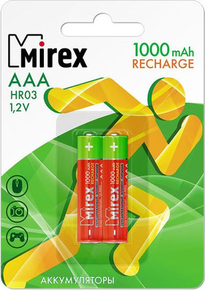 Аккумуляторы Mirex HR03-10-E2
