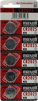 Батарейка MAXELL CR2025 CR2025