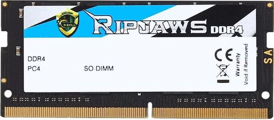 ОЗУ G.Skill Ripjaws  (F4-3200C22S-16GRS) SO-DIMM DDR4 16 Гб (1x16 Гб)